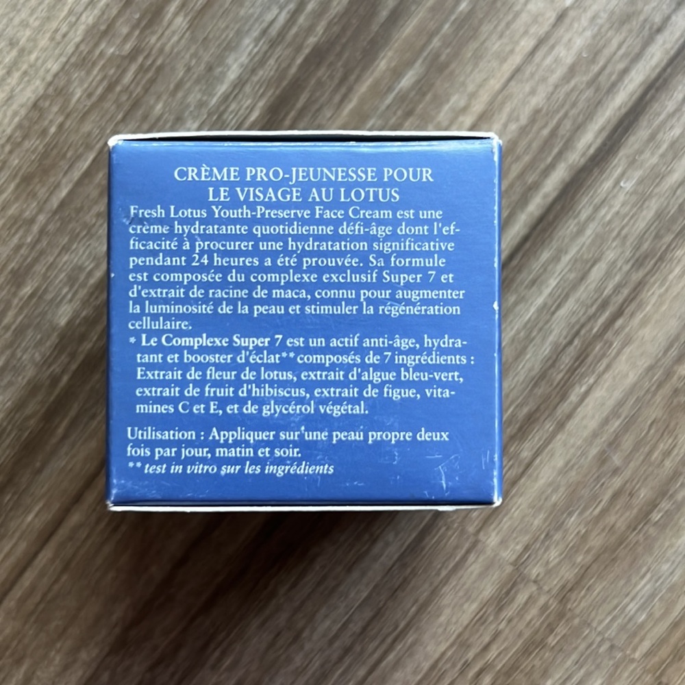 fresh Lotus Youth Preserve Face Cream Super 7 Complex - Picture 4 of 7